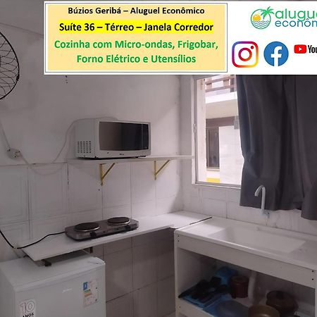 Appartement Búzios - Geribá - Aluguel Econômico Extérieur photo