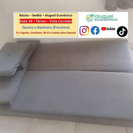 Appartement Búzios - Geribá - Aluguel Econômico Extérieur photo