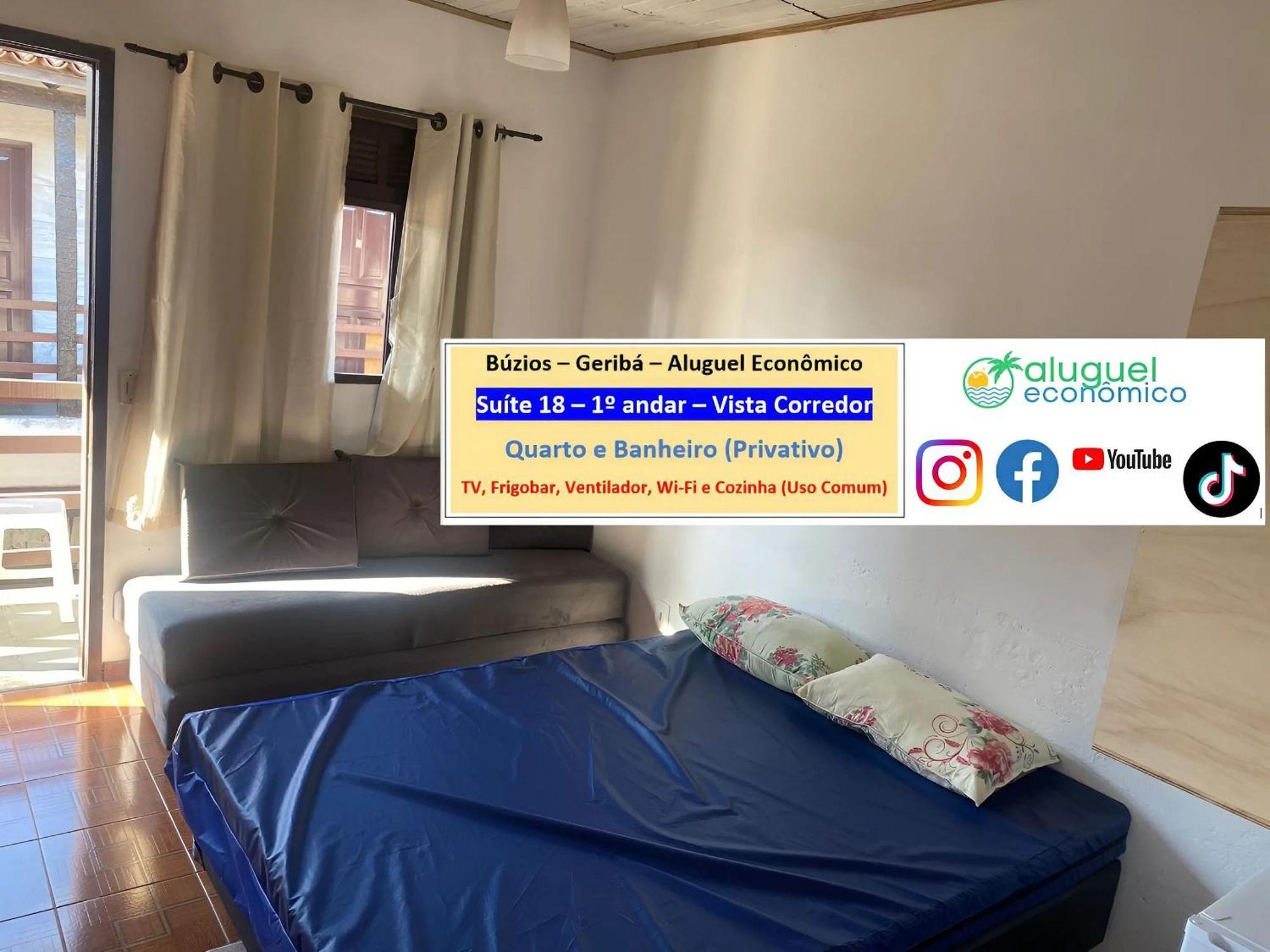 Appartement Búzios - Geribá - Aluguel Econômico Extérieur photo