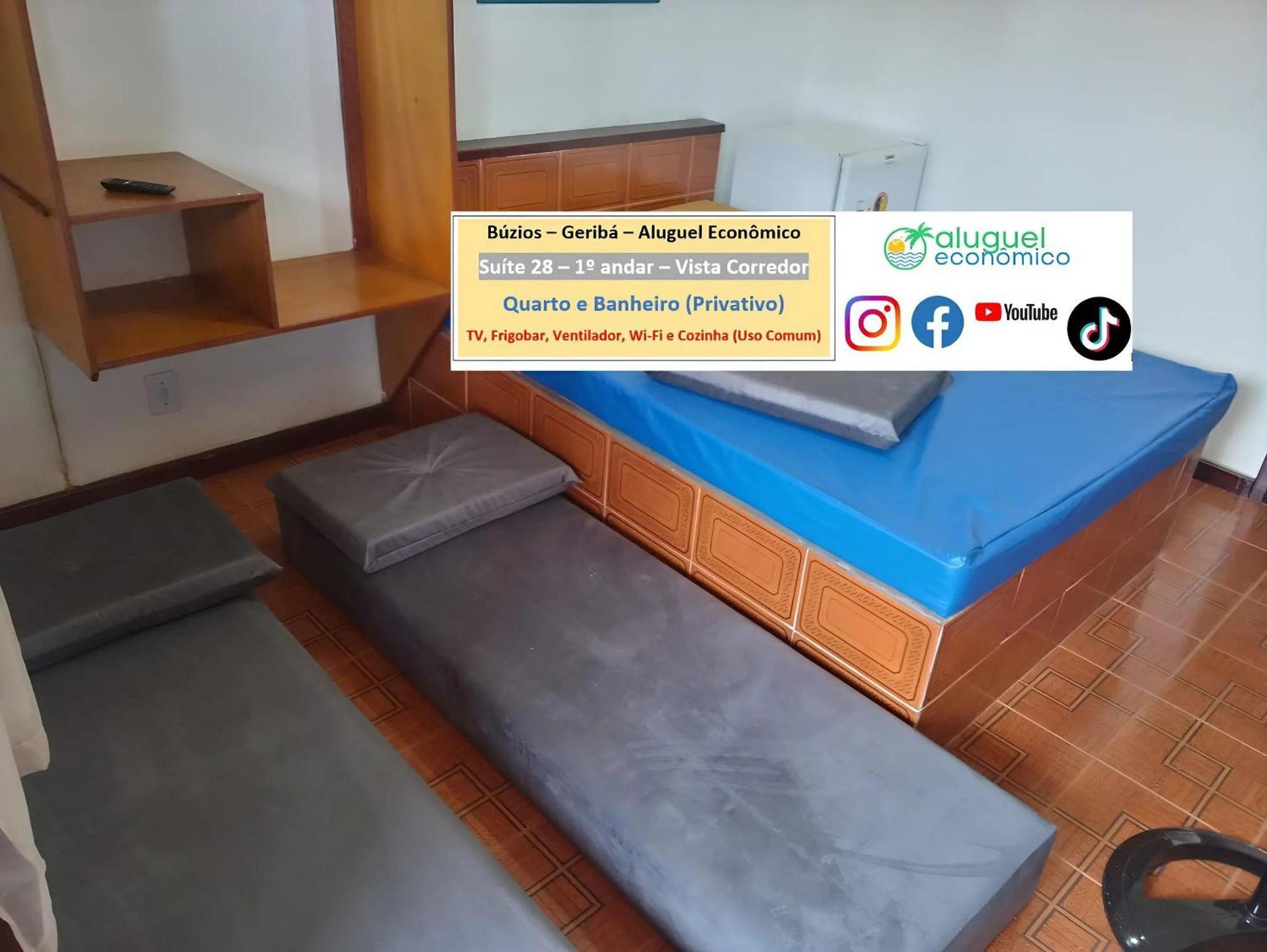 Appartement Búzios - Geribá - Aluguel Econômico Extérieur photo