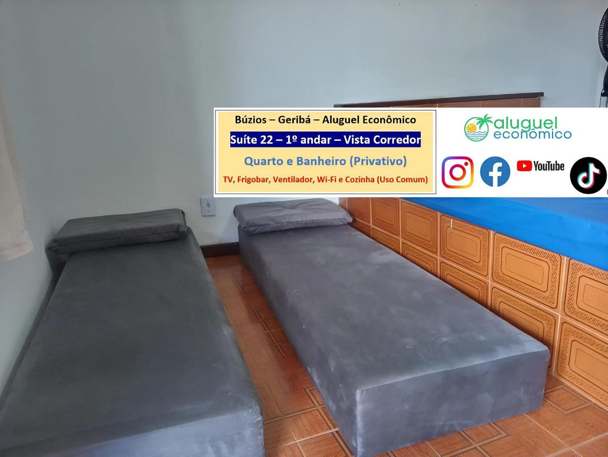 Appartement Búzios - Geribá - Aluguel Econômico Extérieur photo