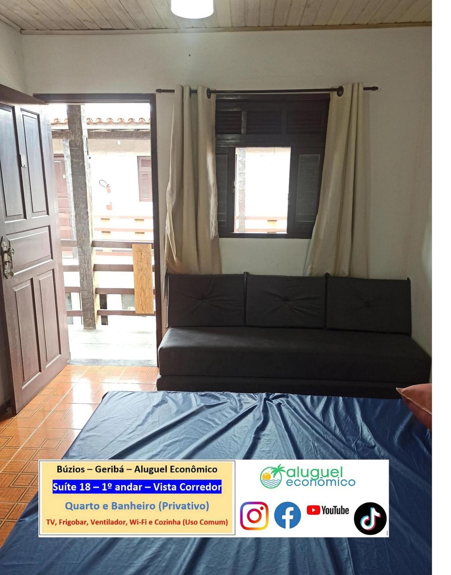 Appartement Búzios - Geribá - Aluguel Econômico Extérieur photo