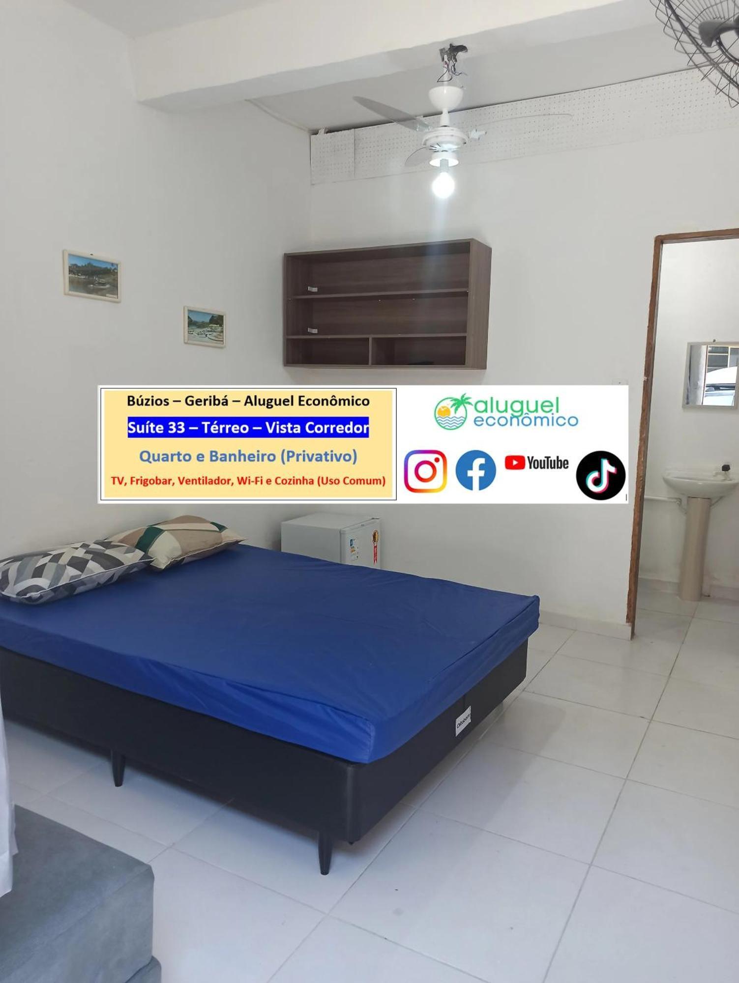 Appartement Búzios - Geribá - Aluguel Econômico Extérieur photo
