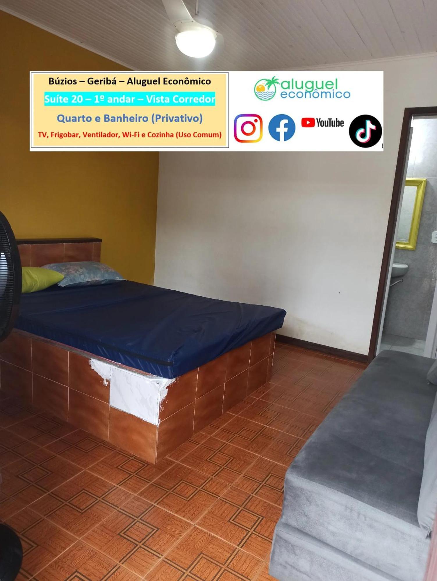 Appartement Búzios - Geribá - Aluguel Econômico Extérieur photo