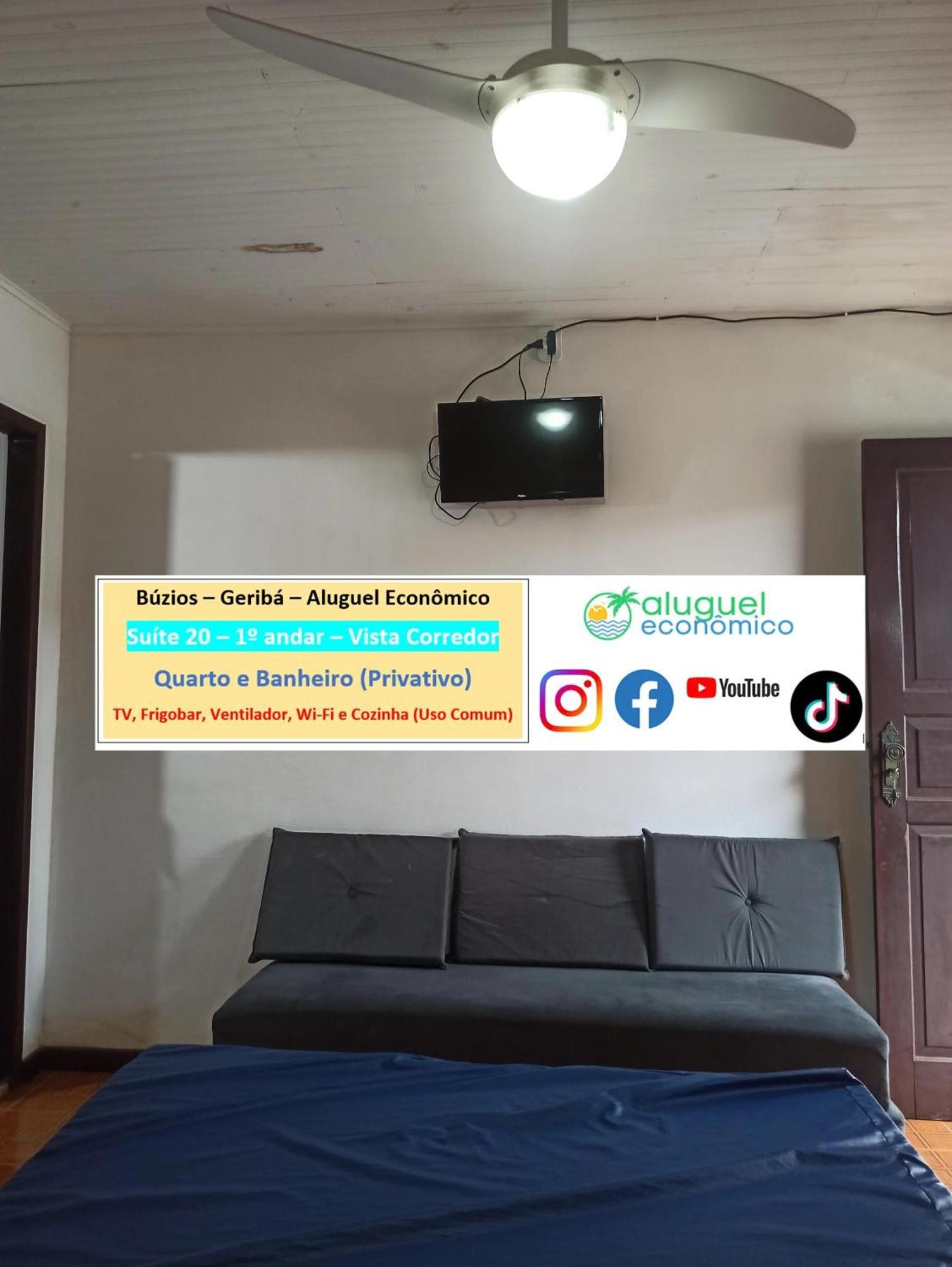 Appartement Búzios - Geribá - Aluguel Econômico Extérieur photo